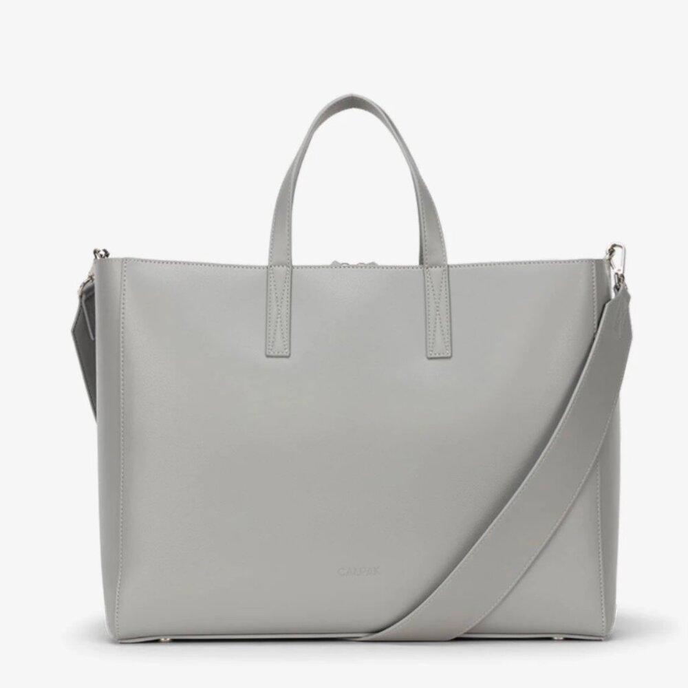 Calpak Haven 16" Laptop Tote Bag in Smoke